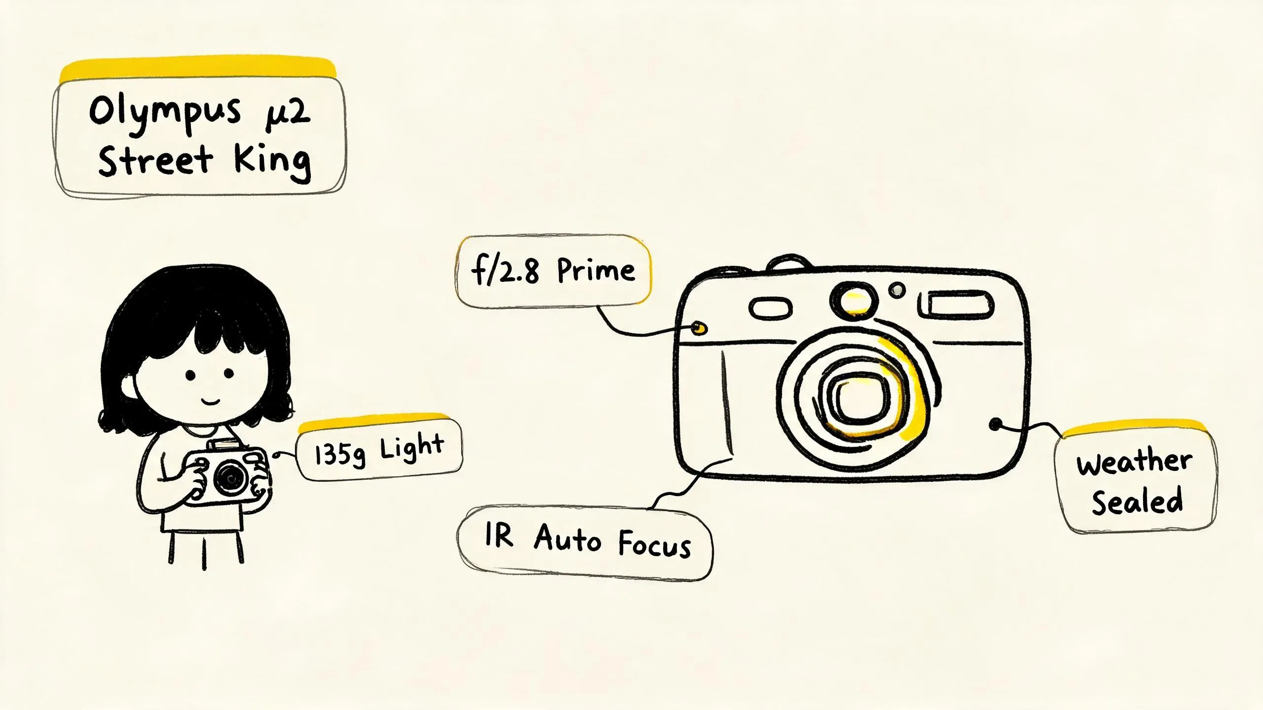 Olympus μ2 Street King