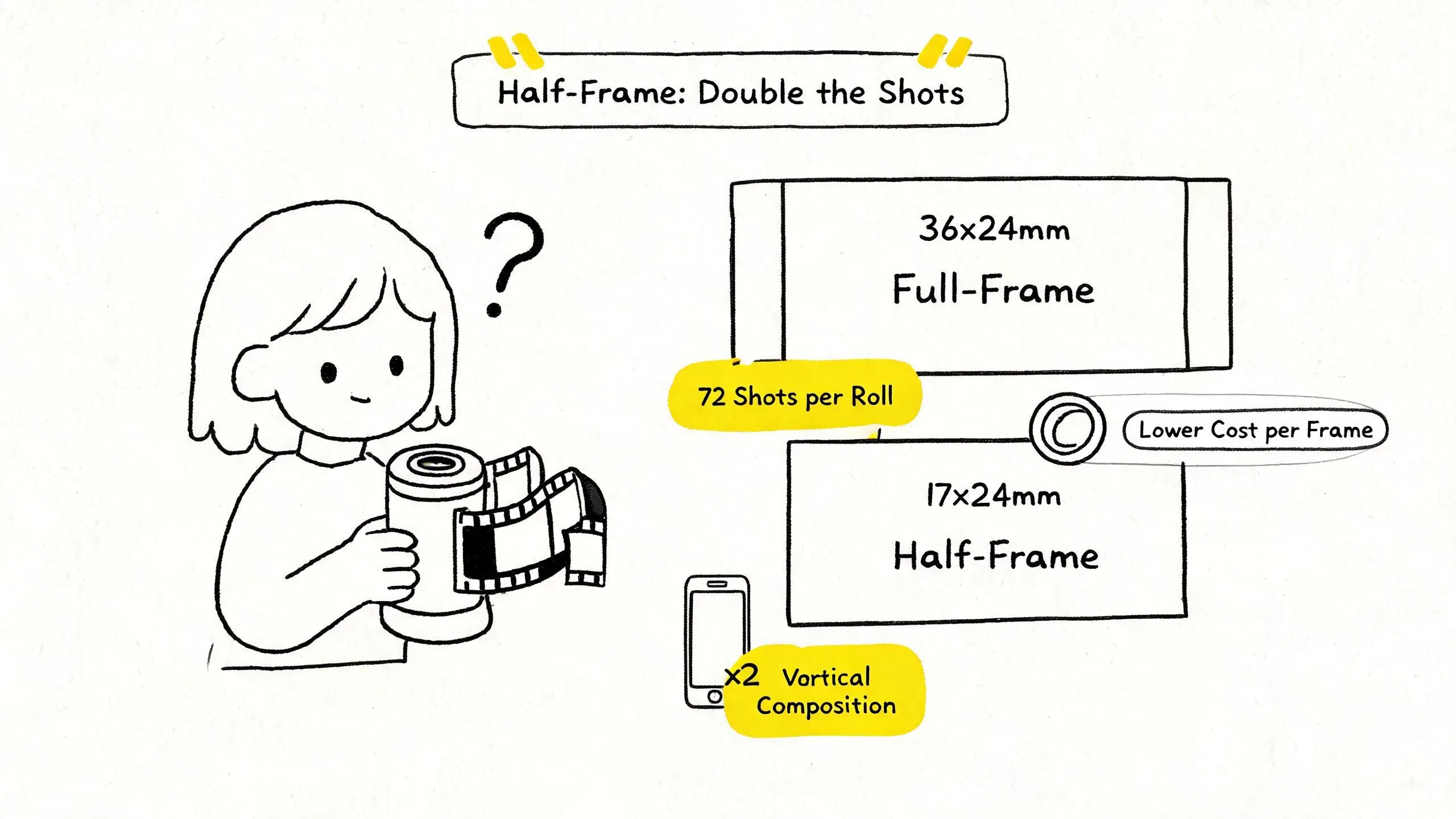 Half-Frame: Double the Shots