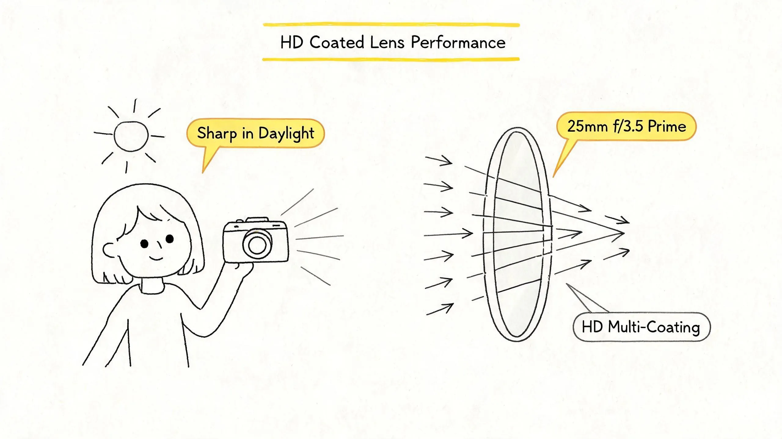 HD Coated Lens Performance