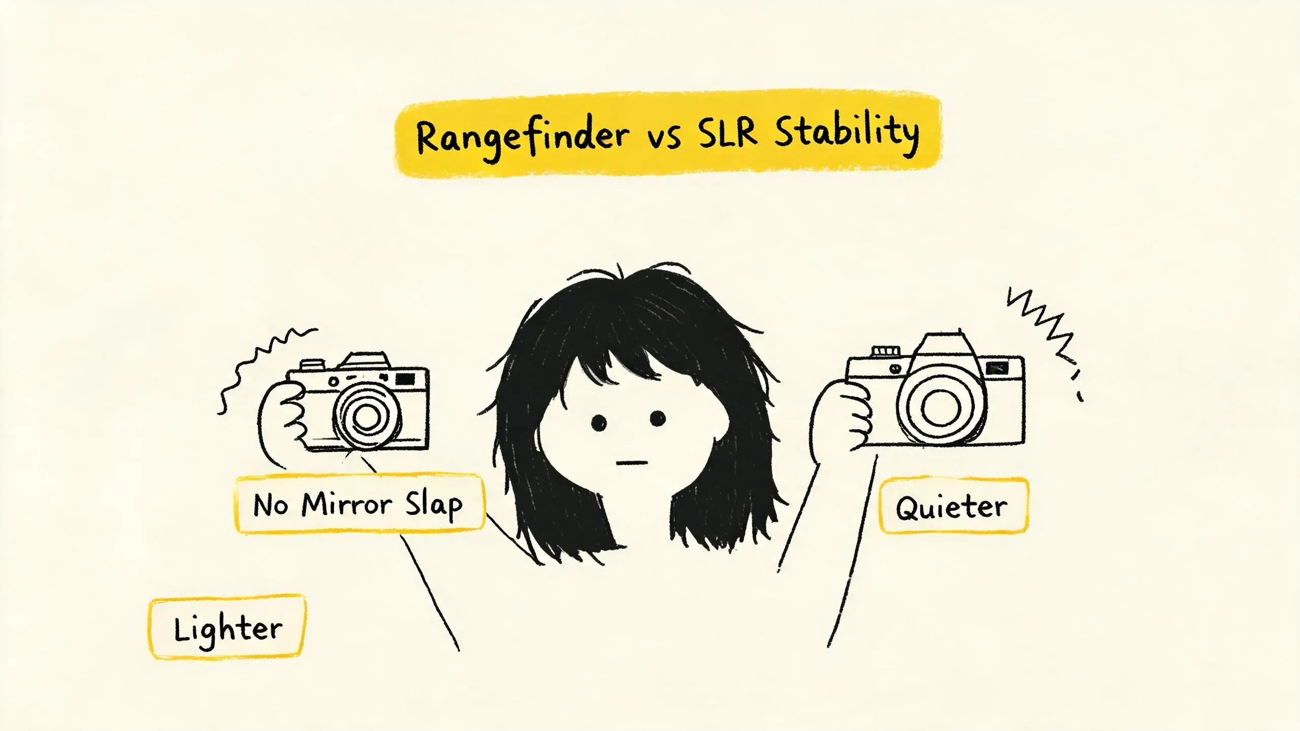 Rangefinder vs SLR Stability