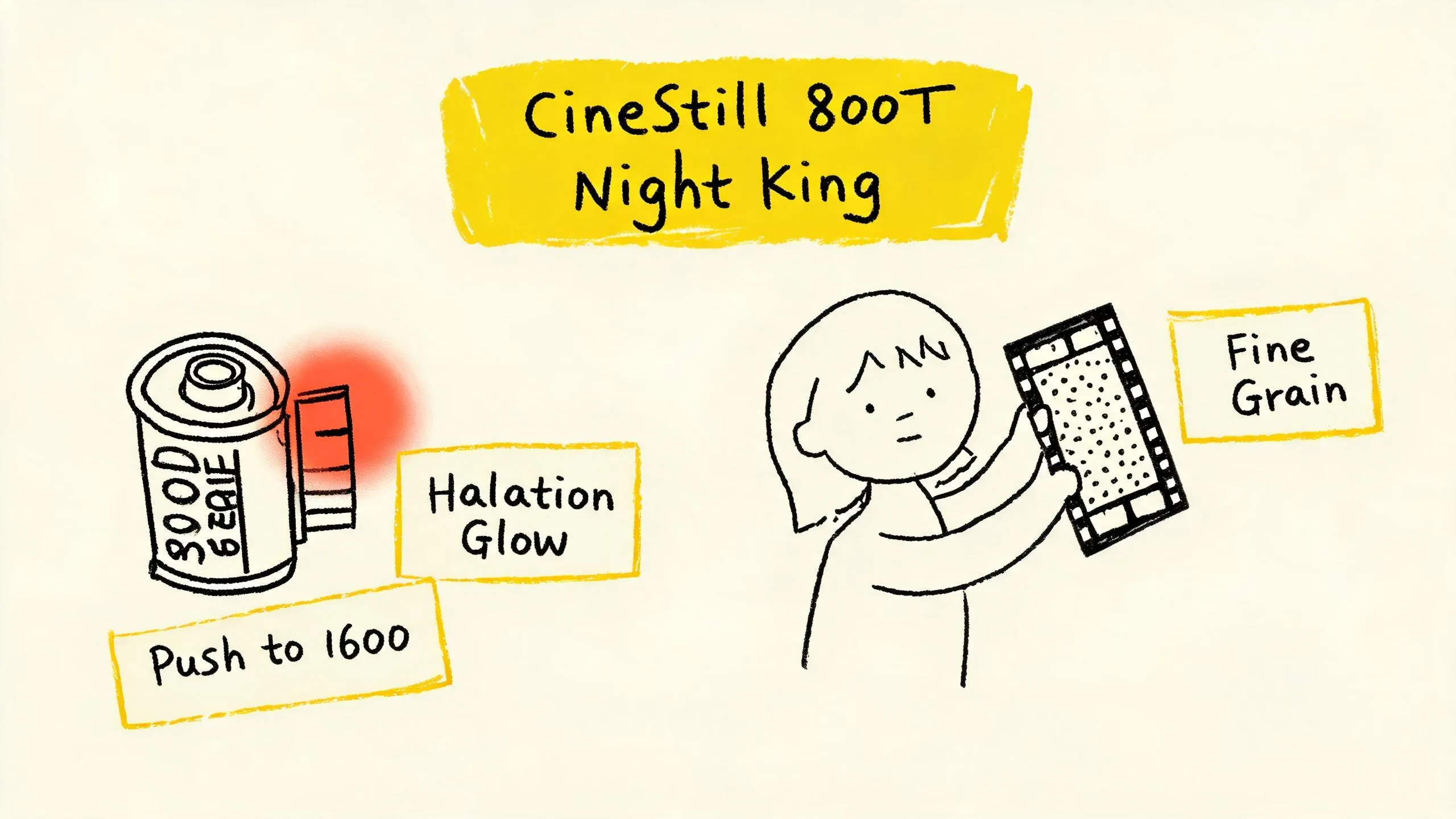 CineStill 800T Night King