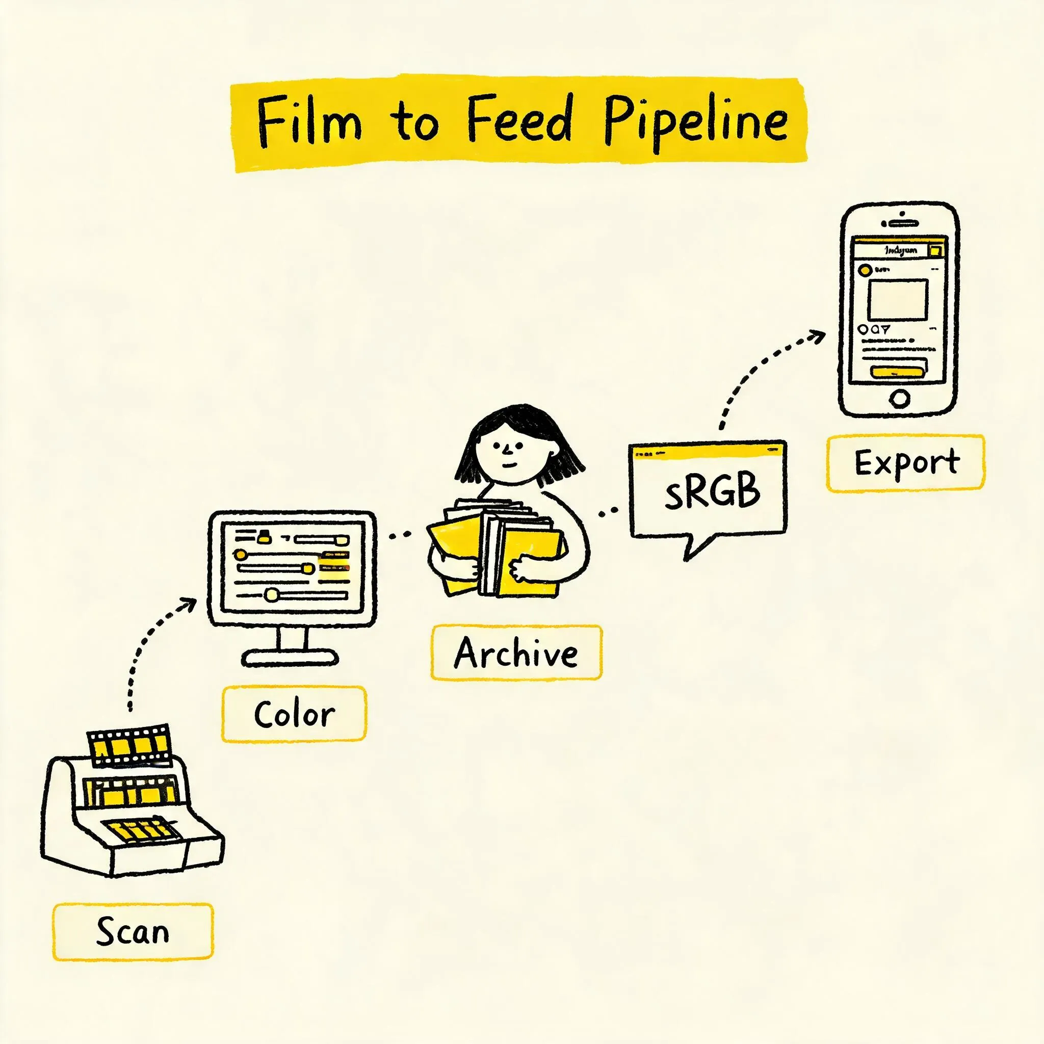 Film to Feed Pipeline