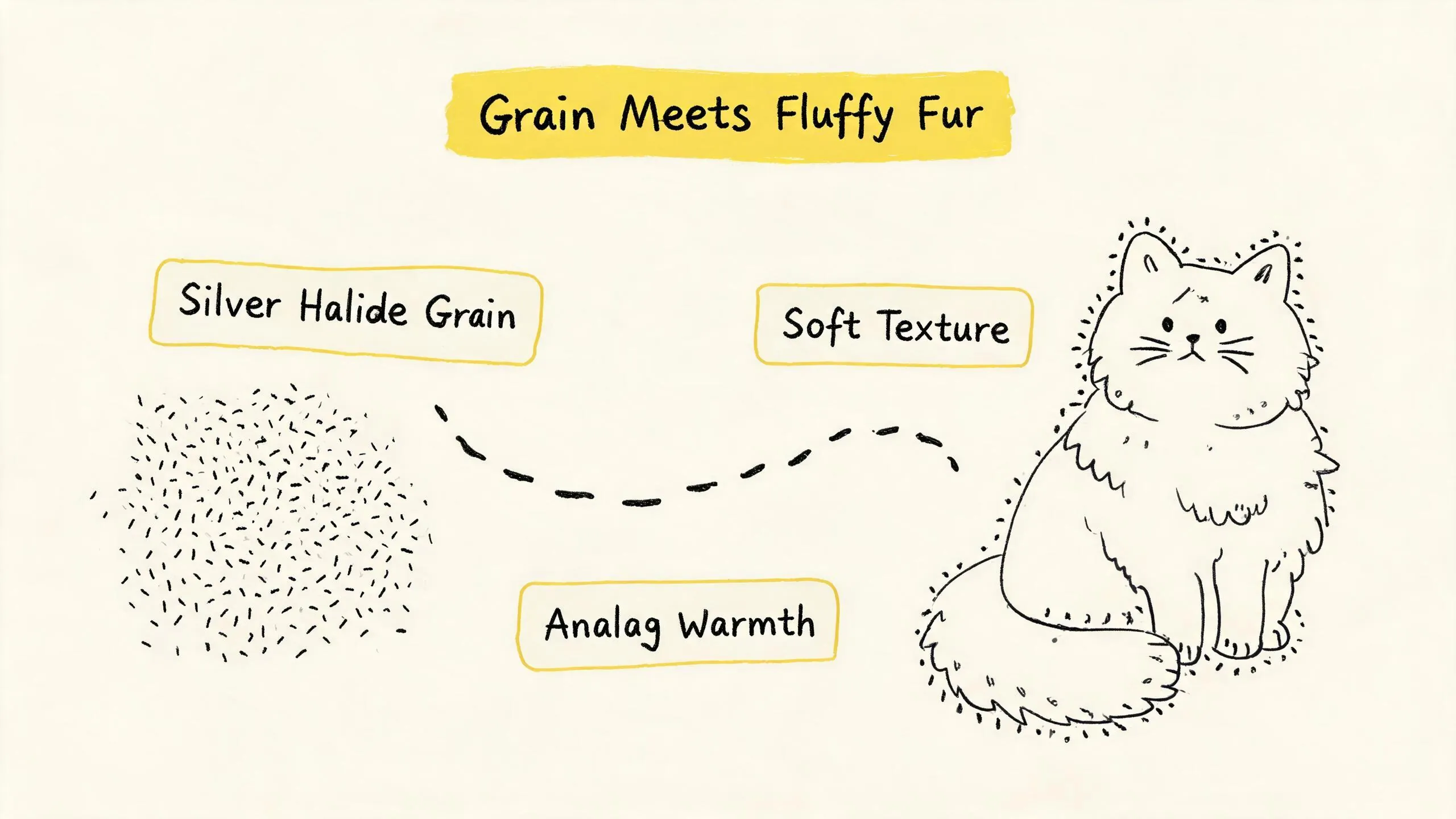 Grain Meets Fluffy Fur