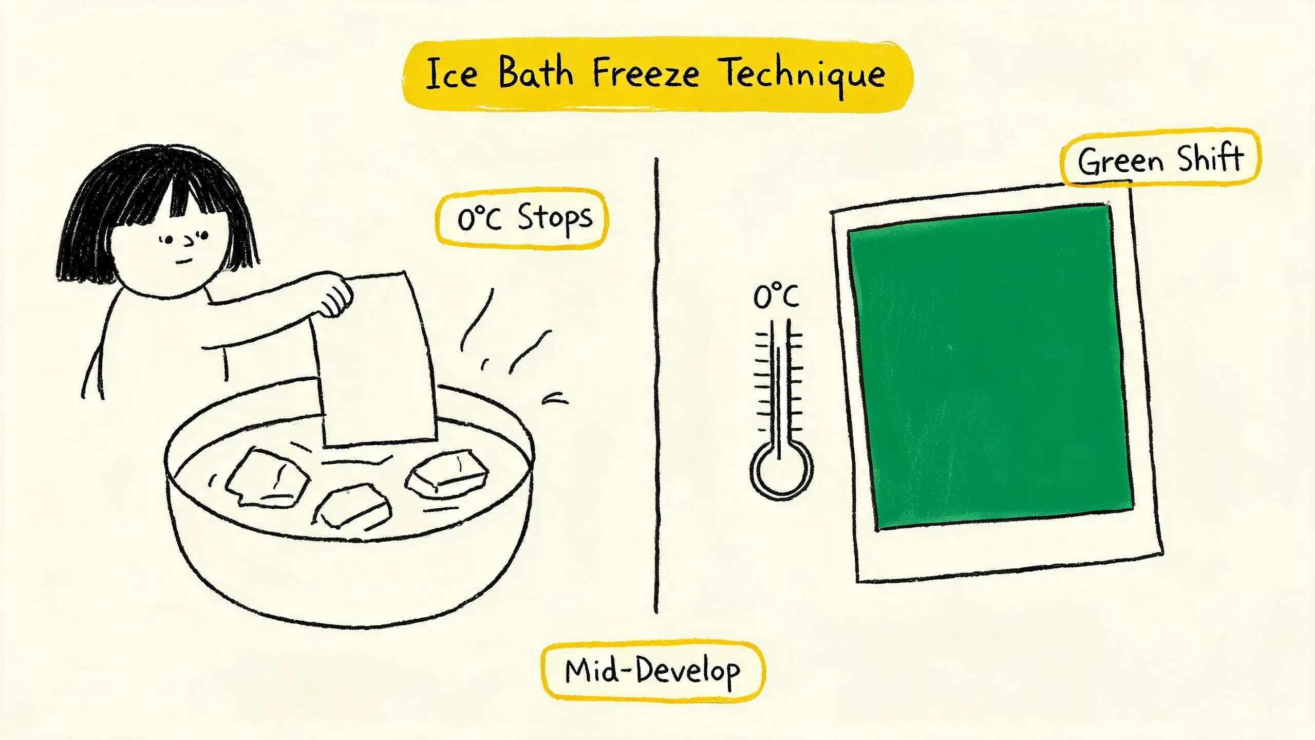 Ice Bath Freeze Technique