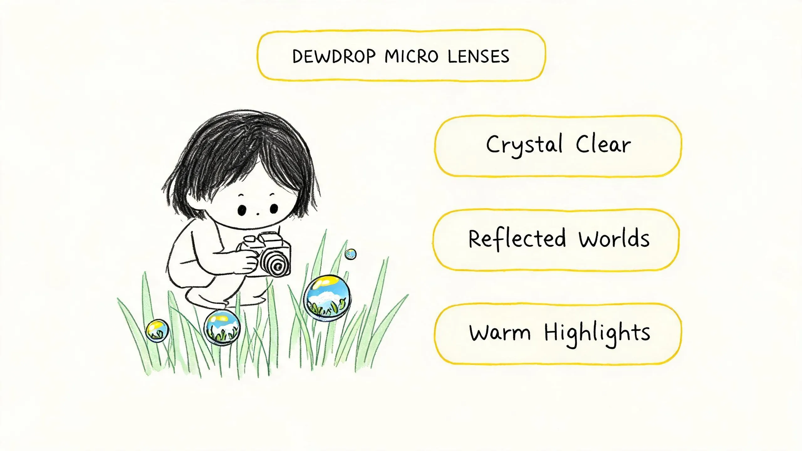Dewdrop Micro Lenses