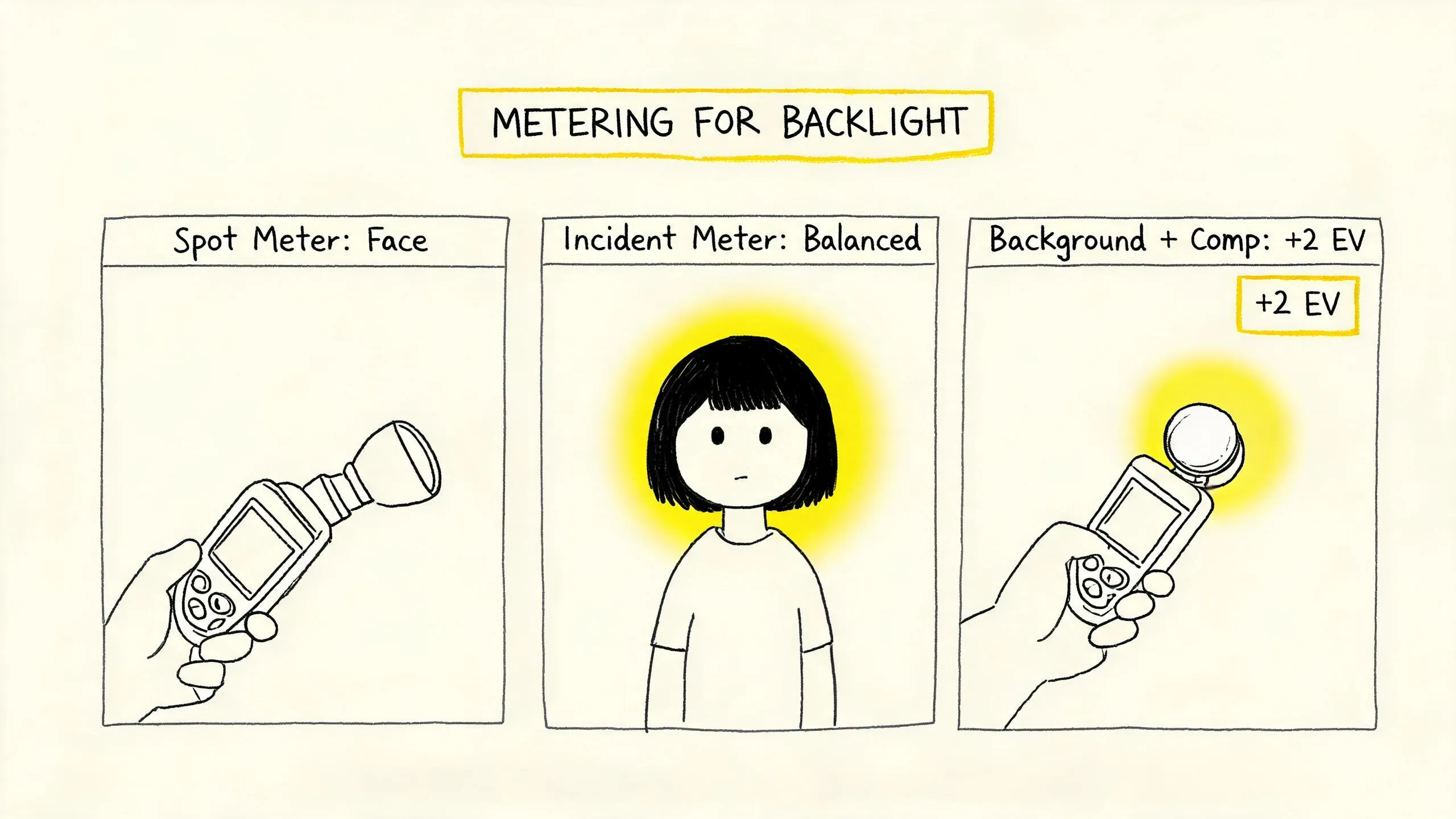 Metering for Backlight